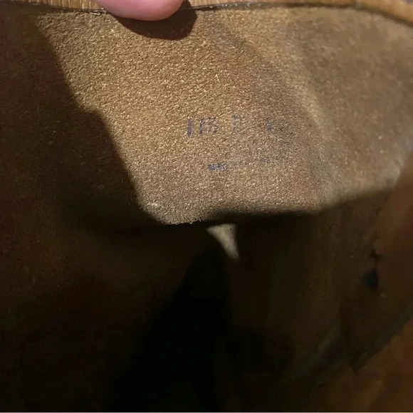 Mason Western cognac leather  western cowboy boots - Picture 2 of 7